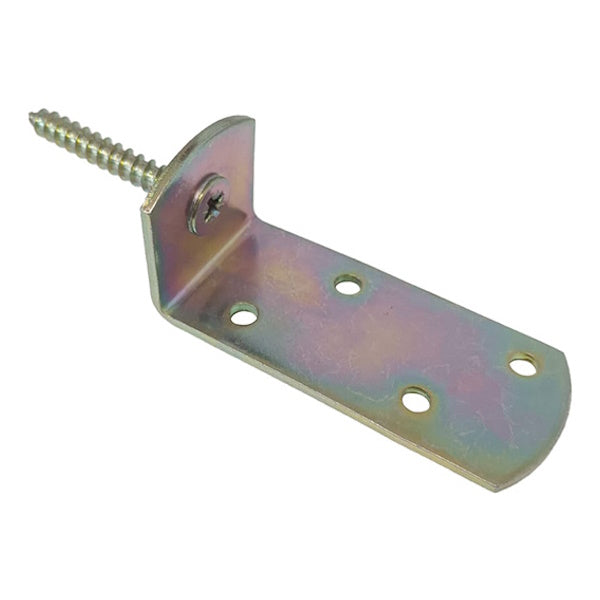 MINUTEX PIASTRINA GIUNZIONE PIEGATA CON VITE D.MM6 MM30X70X30 ZINCATA