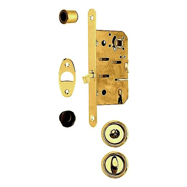 AGB KIT SCIVOLA T  WC PER PORTE SCORREVOLI ART.03934 OTTONE