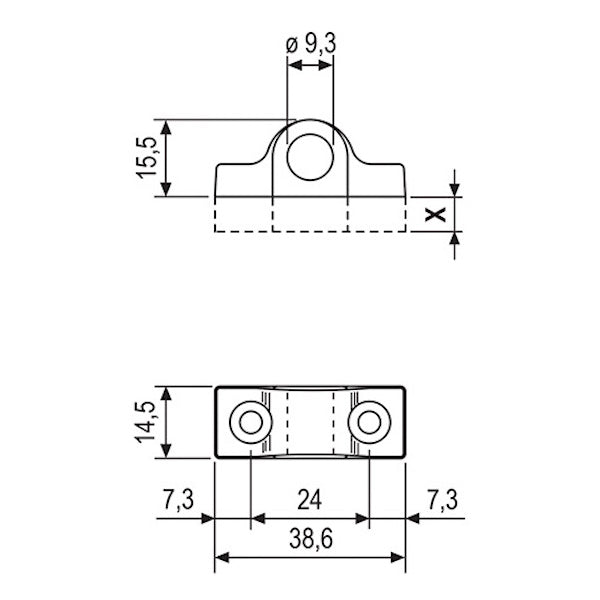AGB GUIDA ASTA DI CHIUSURA PER SPAGNOLETTE NERA