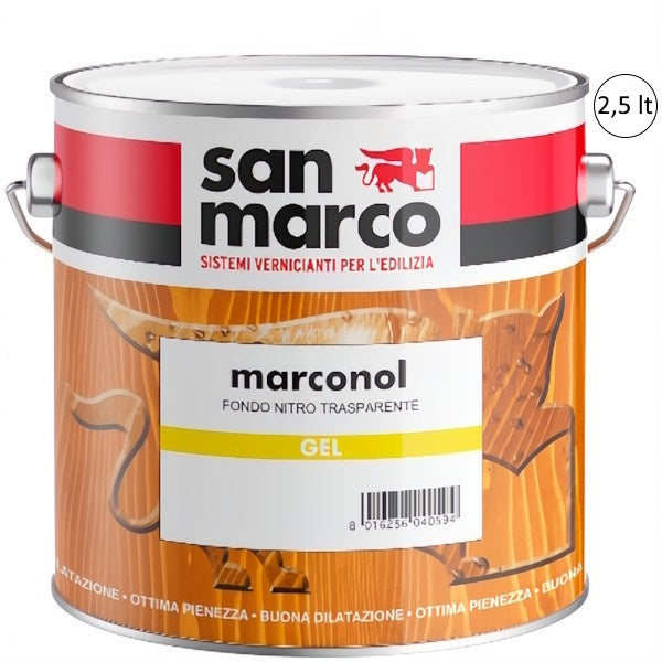SAN MARCO MARCONOL GEL FINITURA INCOLORE LT 2,5