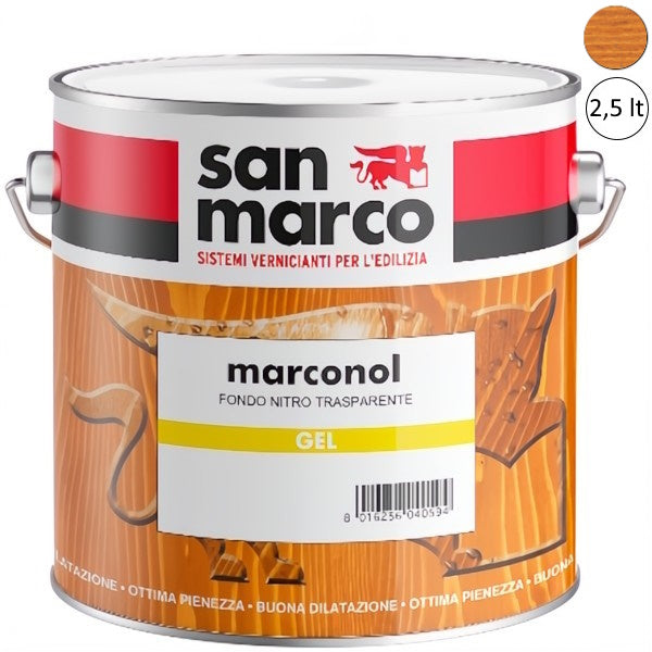 SAN MARCO MARCONOL GEL FINITURA LARICE LT 2,5