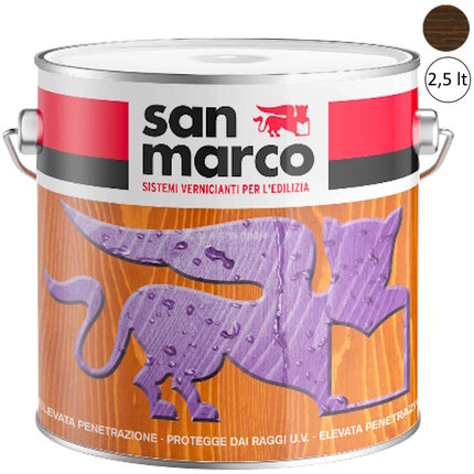 SAN MARCO MARCONOL CERATO FINITURA NOCE SCURO LT 2,5