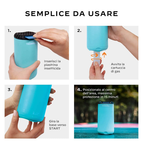 THERMACELL RICARICHE DI GAS BUTANO PZ.4