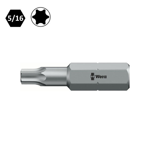 WERA INSERTO BIT 867/2 Z PER VITI TORX ATTACCO DA 5/16"