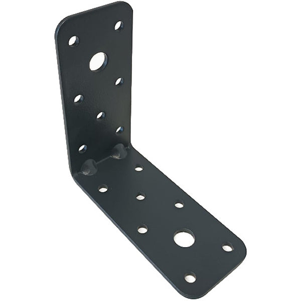 MINUTEX PIASTRA GIUNZIONE PIEGATA RINFORZATA MM 40X90X2,5 GRAFITE