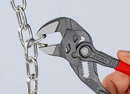 KNIPEX PINZA CHIAVE PER SERRARE BRUNITA CON MANICI RIVESTITI MM180
