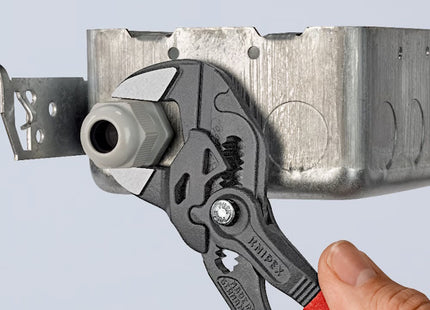 KNIPEX PINZA CHIAVE PER SERRARE BRUNITA CON MANICI RIVESTITI MM180