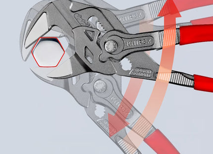KNIPEX PINZA CHIAVE PER SERRARE BRUNITA CON MANICI RIVESTITI MM250