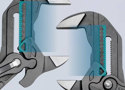 KNIPEX PINZA CHIAVE PER SERRARE BRUNITA CON MANICI RIVESTITI MM300