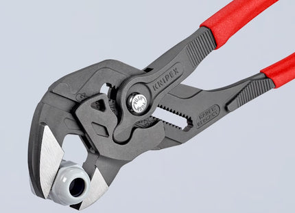 KNIPEX PINZA CHIAVE PER SERRARE BRUNITA CON MANICI RIVESTITI MM300