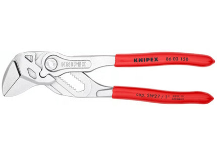 KNIPEX PINZA CHIAVE PER SERRARE CROMATA CON MANICI RIVESTITI MM150