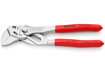KNIPEX PINZA CHIAVE PER SERRARE CROMATA CON MANICI RIVESTITI MM180