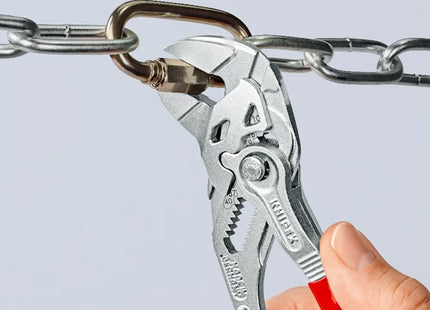 KNIPEX PINZA CHIAVE PER SERRARE CROMATA CON MANICI RIVESTITI MM180