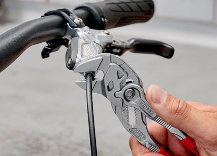 KNIPEX PINZA CHIAVE PER SERRARE CROMATA CON MANICI RIVESTITI MM180
