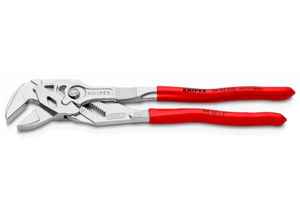KNIPEX PINZA CHIAVE PER SERRARE CROMATA CON MANICI RIVESTITI MM250