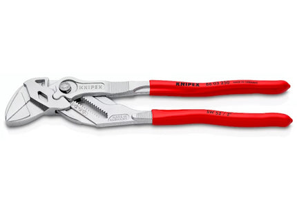 KNIPEX PINZA CHIAVE PER SERRARE CROMATA CON MANICI RIVESTITI MM250
