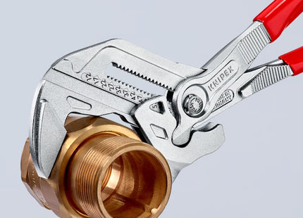 KNIPEX PINZA CHIAVE PER SERRARE CROMATA CON MANICI RIVESTITI MM300