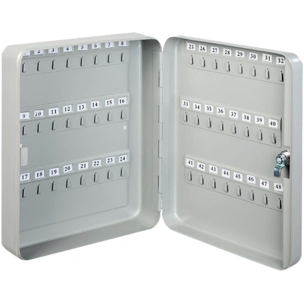 TECHNOMAX CASSETTA PORTACHIAVI ELEGANT 86/2 GRIGIO MM300X240X70 GANCI 48