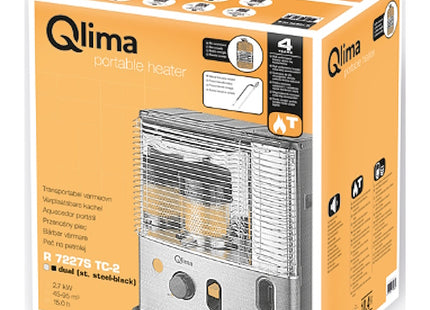 QLIMA STUFA A COMBUSTIBILE LIQUIDO A STOPPINO R 7227S TC-2