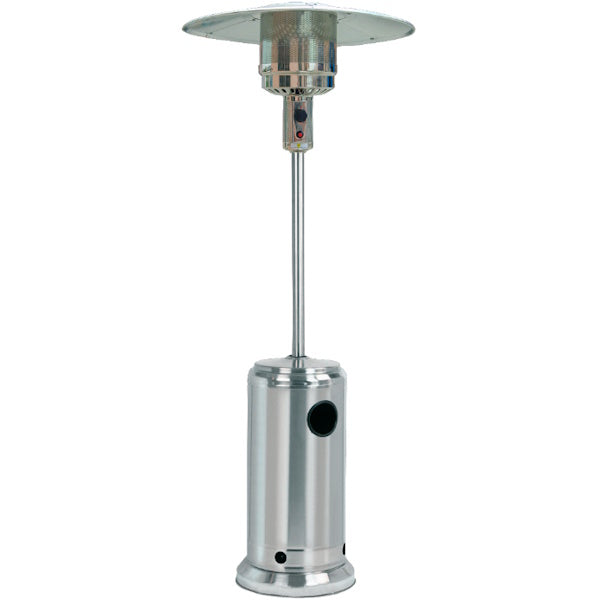 QLIMA STUFA A GAS DA ESTERNO A FUNGO PGU 2013 INOX