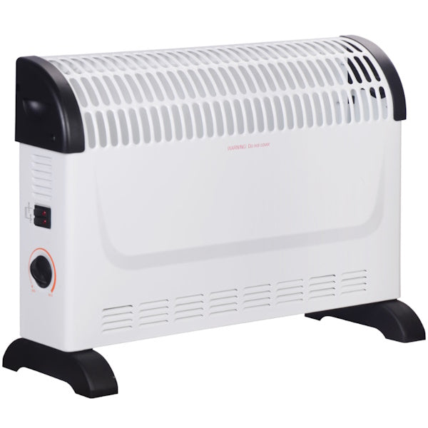 QLIMA TERMOCONVETTORE PORTATILE DA TERRA ECH 4020 BIANCO