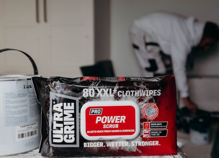 ULTRAGRIME PRO XXL SALVIETTE POWER SCRUB PZ80 ART. ULTRA 5920-RB