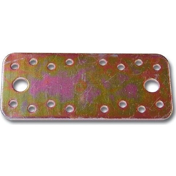 MINUTEX PIASTRA GIUNZIONE DIRITTA MM130X55X2,5 ACCIAIO ZINCATO