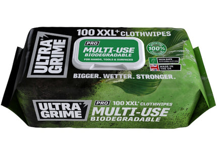ULTRAGRIME PRO XXL SALVIETTE MULTIUSO BIO PZ100 ART. ULTRA 5940