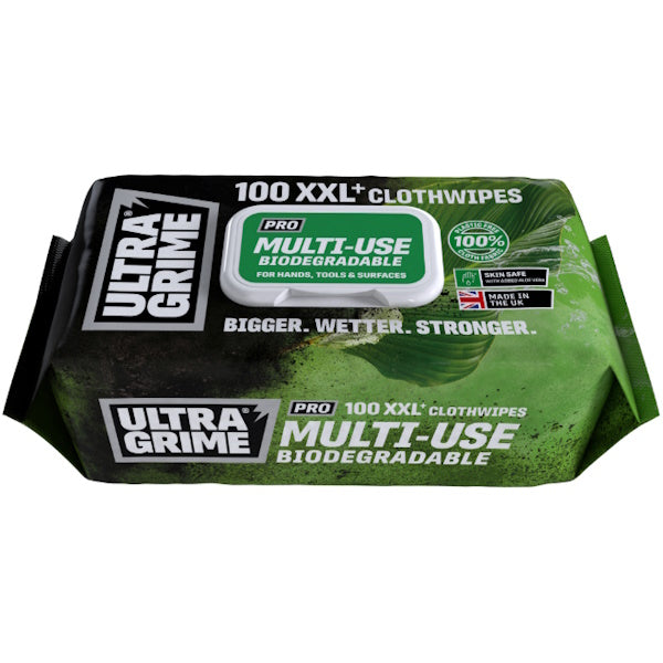 ULTRAGRIME PRO XXL SALVIETTE MULTIUSO BIO PZ100 ART. ULTRA 5940