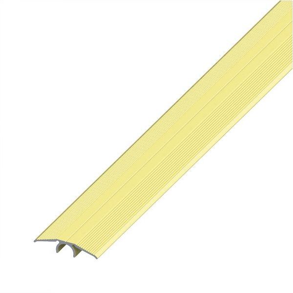 ALFER PROFILO DI COMPENSAZIONE ALLUMINIO ANODIZZATO OTTONE MM33 MT1