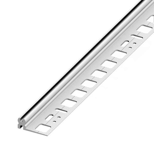ALFER PROFILO DI SUPPORTO PVC BIANCO MM 8,5X30 MT2