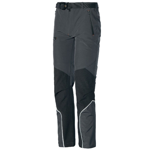 ISSA PANTALONE DA LAVORO LIGHT EXTREME IN SOFTSHELL COLORE GRIGIO