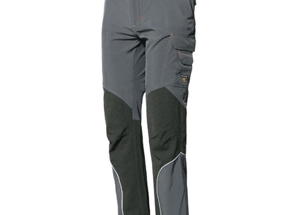 ISSA PANTALONE DA LAVORO EXTREME LIGHT MULTITASCHE COLORE GRIGIO TG.L