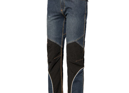ISSA PANTALONE DA LAVORO JEANS EXTREME COLORE BLU TG.XL