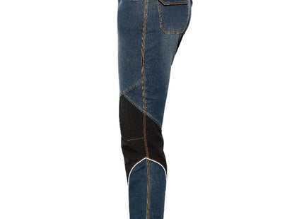 ISSA PANTALONE DA LAVORO JEANS EXTREME COLORE BLU TG.XL