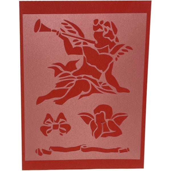 THE MASKS STENCIL ANGEL MM160X190