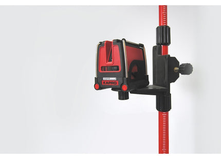 KAPRO TREPPIEDE 886-58 PER LASER CON BOLLA E ASTA MILLIMETRATA
