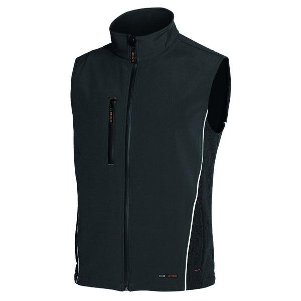 ISSA GILET CUNNY EXTREME IN SOFTSHELL COLORE GRIGIO