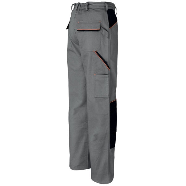 ISSA PANTALONE DA LAVORO SHOT MULTITASCHE COLORE GRIGIO