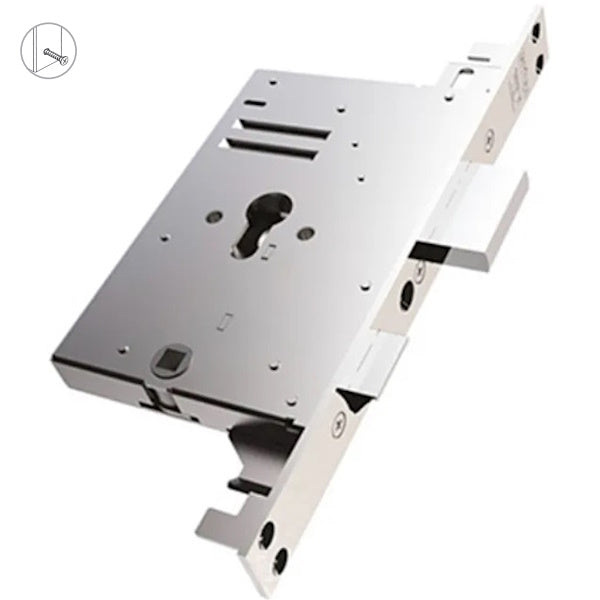 MOTTURA SERRATURA DA INFILARE TRIPLICE PER CILINDRO YALE AMBIDESTRA