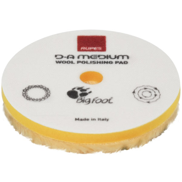 RUPES TAMPONE IN LANA GIALLA MEDIUM D.MM 80 CONF.DA PZ1