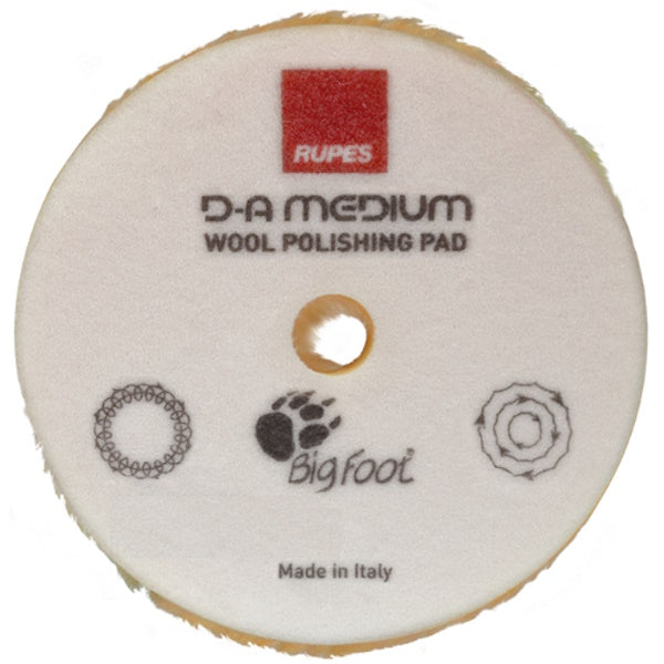 RUPES TAMPONE IN LANA GIALLA MEDIUM D.MM 80 CONF.DA PZ1