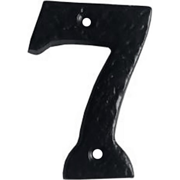 COTTALI NUMERO IN FERRO NERO MM75 N.7
