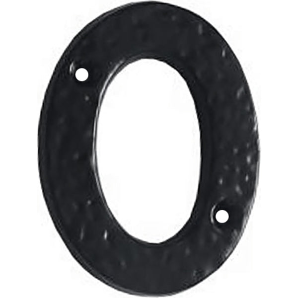 COTTALI NUMERO IN FERRO NERO MM75 N.0