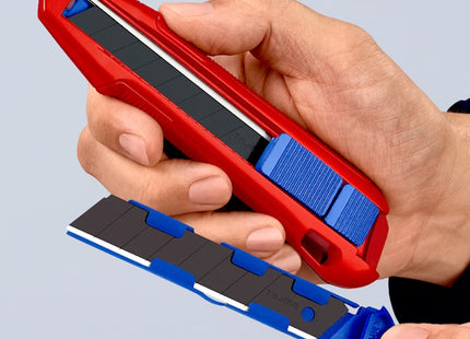 KNIPEX CUTTER AUTOBLOCCANTE CUTIX CON LAMA NERA DA MM18