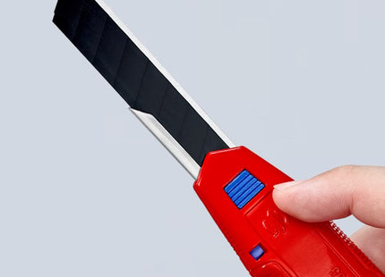 KNIPEX CUTTER AUTOBLOCCANTE CUTIX CON LAMA NERA DA MM18