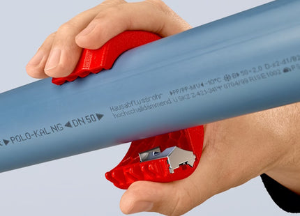 KNIPEX TAGLIATUBI BIX PER TUBI IN PLASTICA E MANICOTTI DI TENUTA