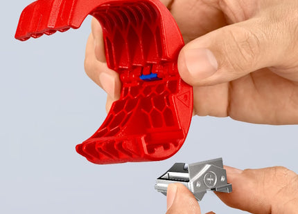 KNIPEX TAGLIATUBI BIX PER TUBI IN PLASTICA E MANICOTTI DI TENUTA