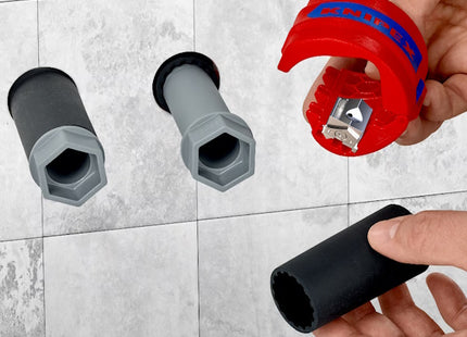 KNIPEX TAGLIATUBI BIX PER TUBI IN PLASTICA E MANICOTTI DI TENUTA