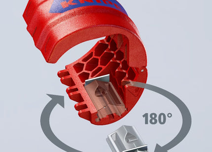 KNIPEX TAGLIATUBI BIX PER TUBI IN PLASTICA E MANICOTTI DI TENUTA